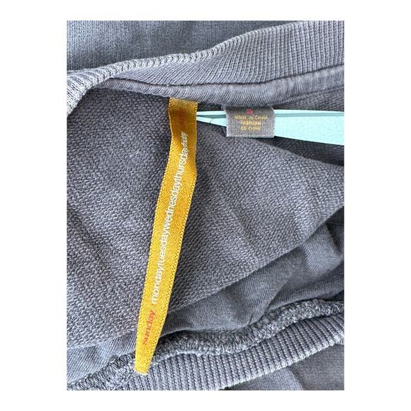 Saturday Sunday Anthropologie Top Womens Small Woven Neck Cotton Stretch Boho - Picture 6 of 8